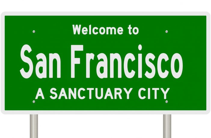Welcome to San Francisco road sign